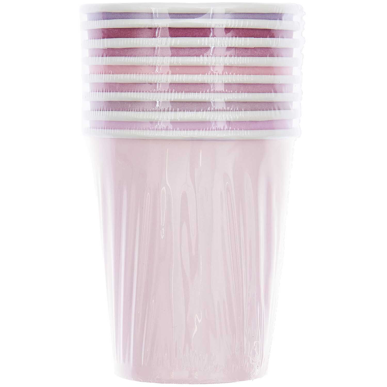 PINK MIX PAPER CUPS - OTHERLETTERS