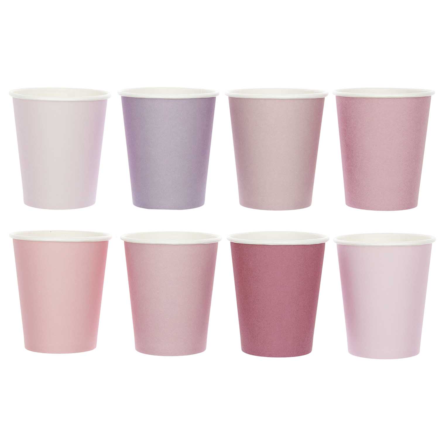 PINK MIX PAPER CUPS - OTHERLETTERS