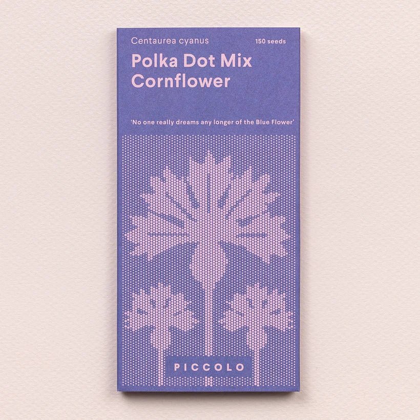 POLKA DOT MIX CORNFLOWER SEEDS - OTHERLETTERS