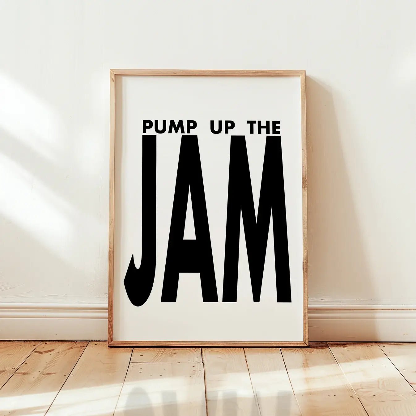 PUMP UP THE JAM A4 PRINT | FANCLUB PRINTS - OTHERLETTERS