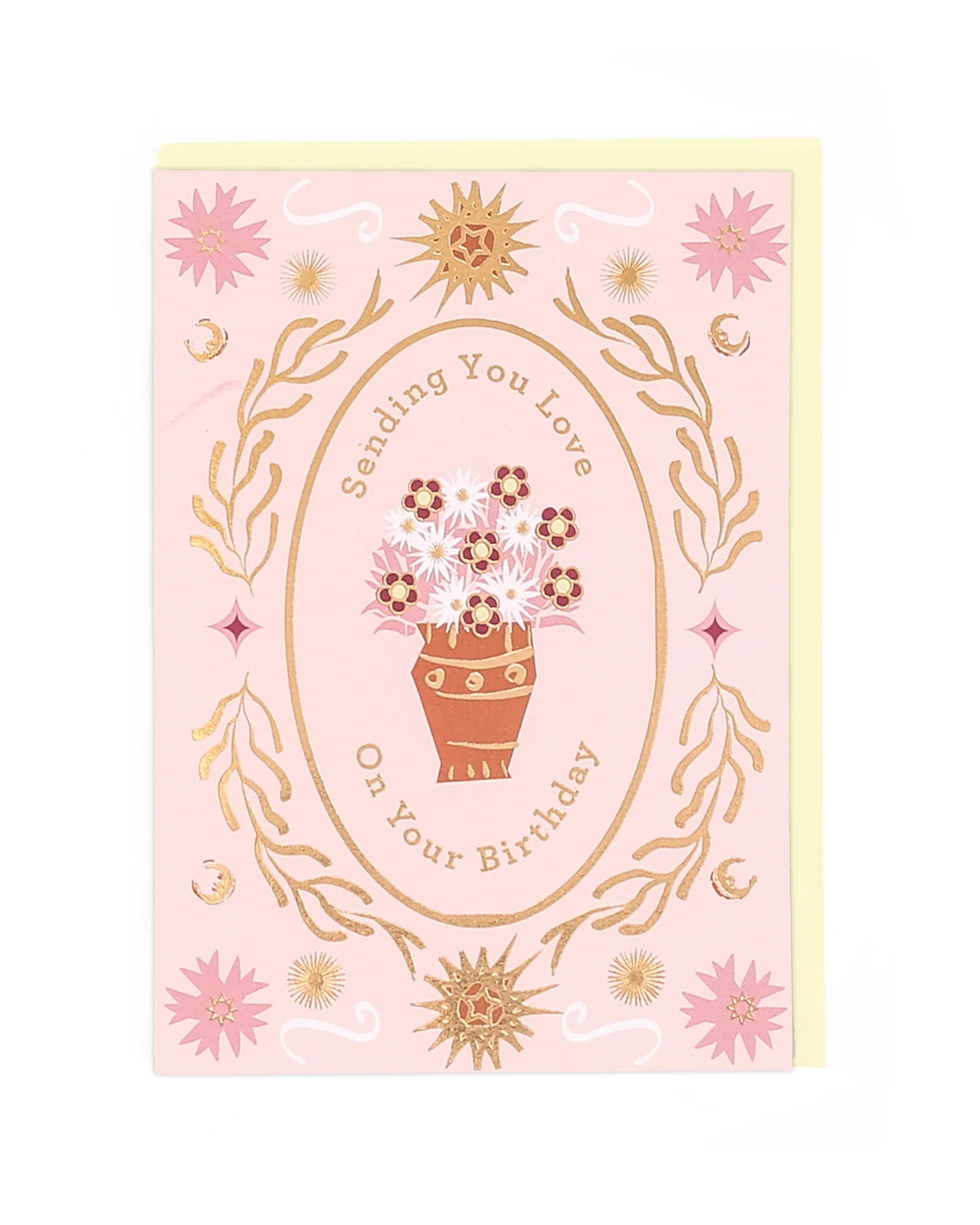 SENDING YOU LOVE ON YOUR BIRTHDAY | CARD BY TYPE AND STORY - OTHERLETTERS