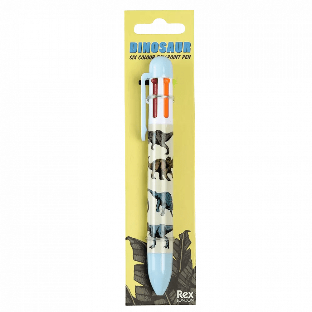 SIX COLOUR PEN | DINOSAURS - OTHERLETTERS