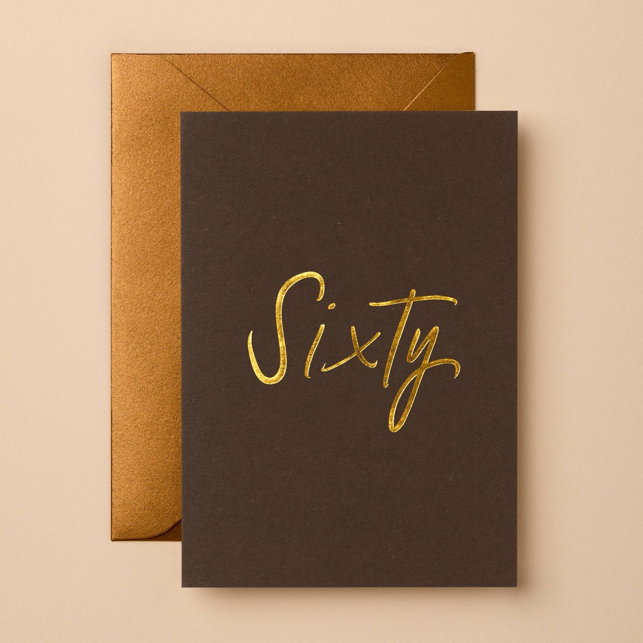SIXTY | CARD BY GABRIELLE & CELINE - OTHERLETTERS