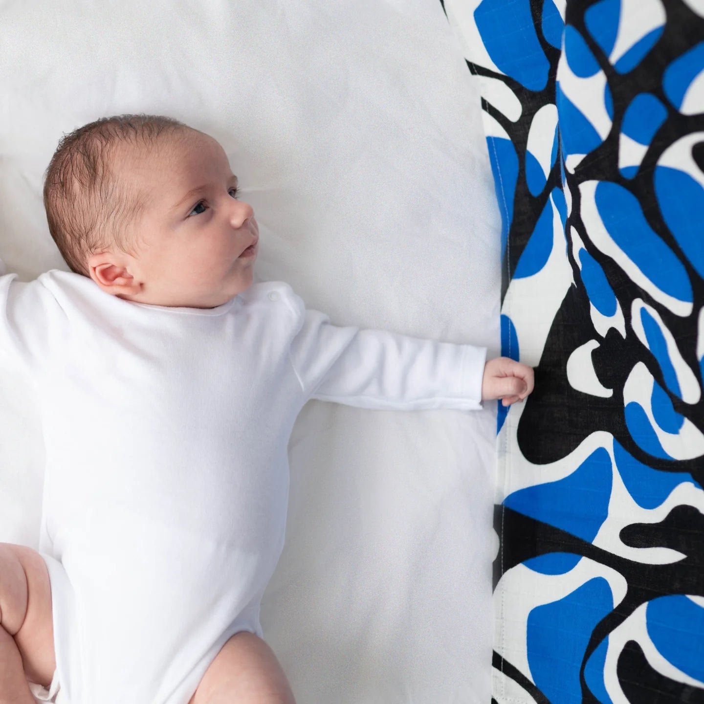 SKY PRINT MUSLIN 3 - PACK - for newborn to 4 month old babies | BY ETTA LOVES - OTHERLETTERS