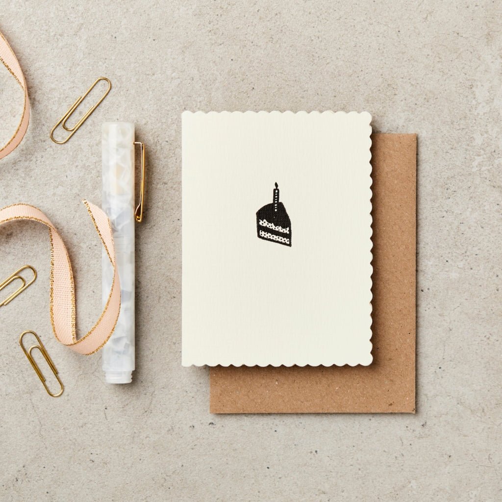 SLICE OF CAKE | MINI CARD BY KATIE LEAMON - OTHERLETTERS