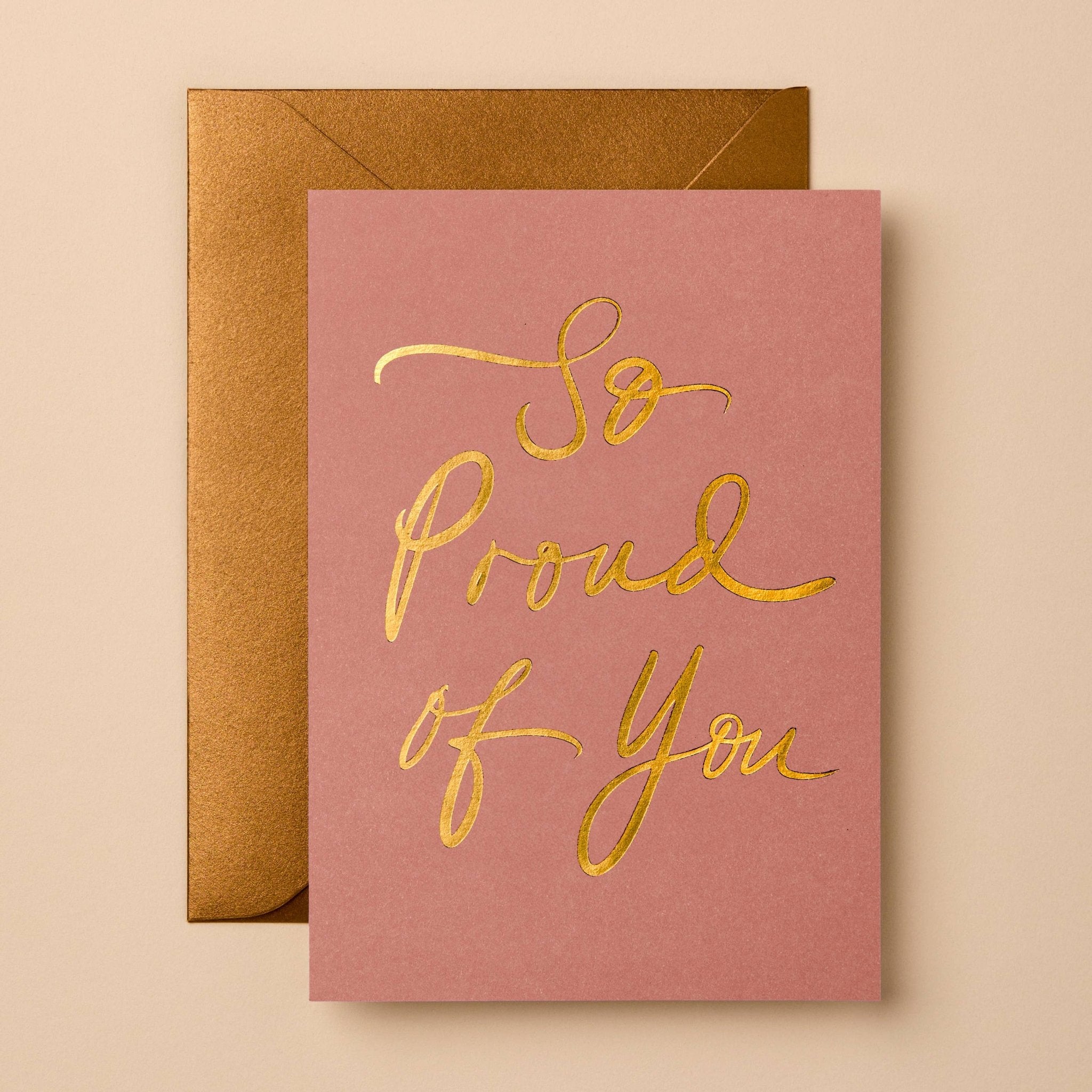 SO PROUD OF YOU | CARD BY GABRIELLE & CELINE - OTHERLETTERS