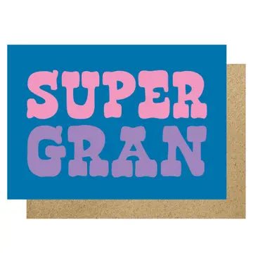 SUPER GRAN | CARD BY LUCKY INK - OTHERLETTERS