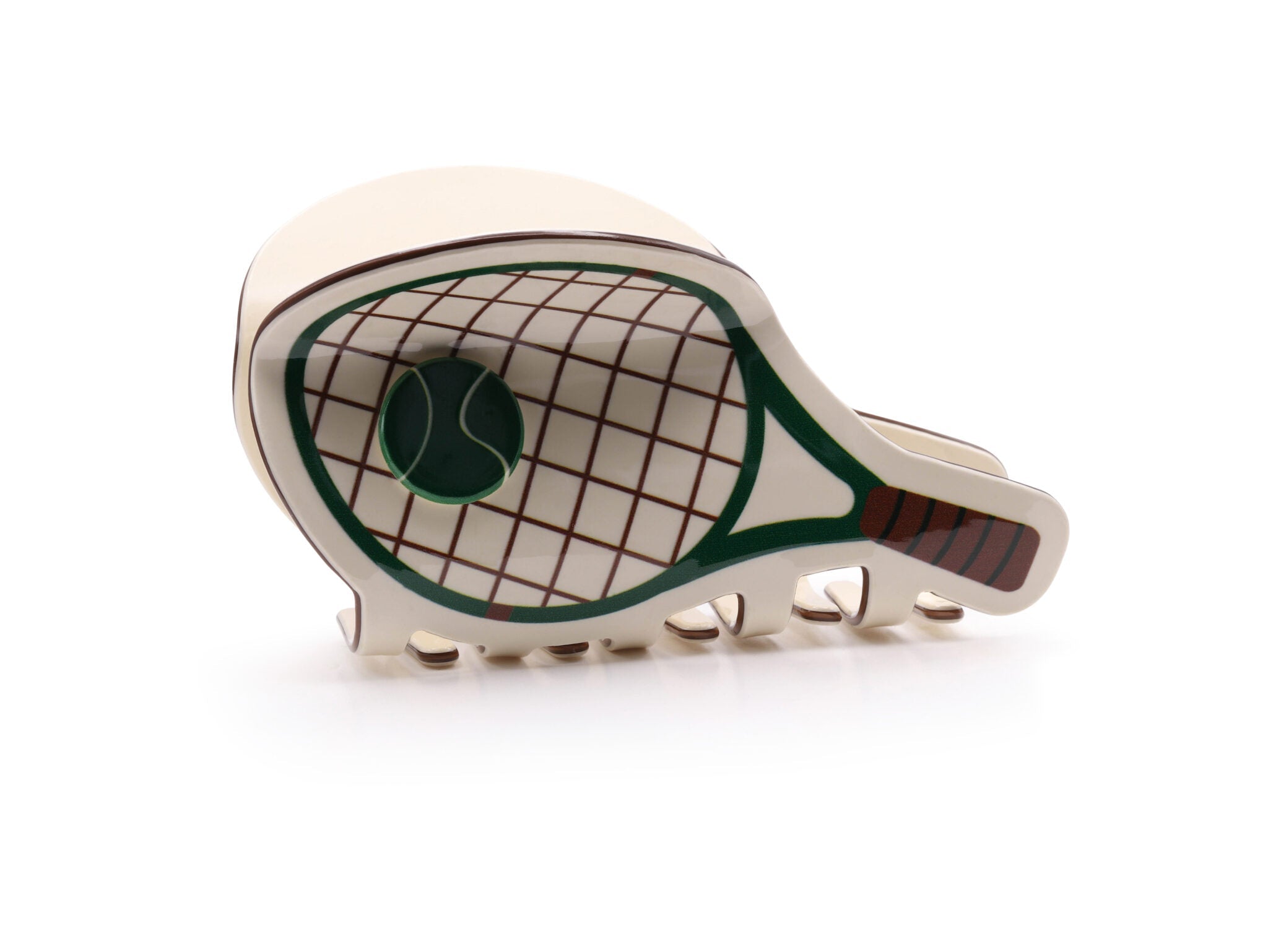 TENNIS RACKET HAIR CLAW CLIP - OTHERLETTERS