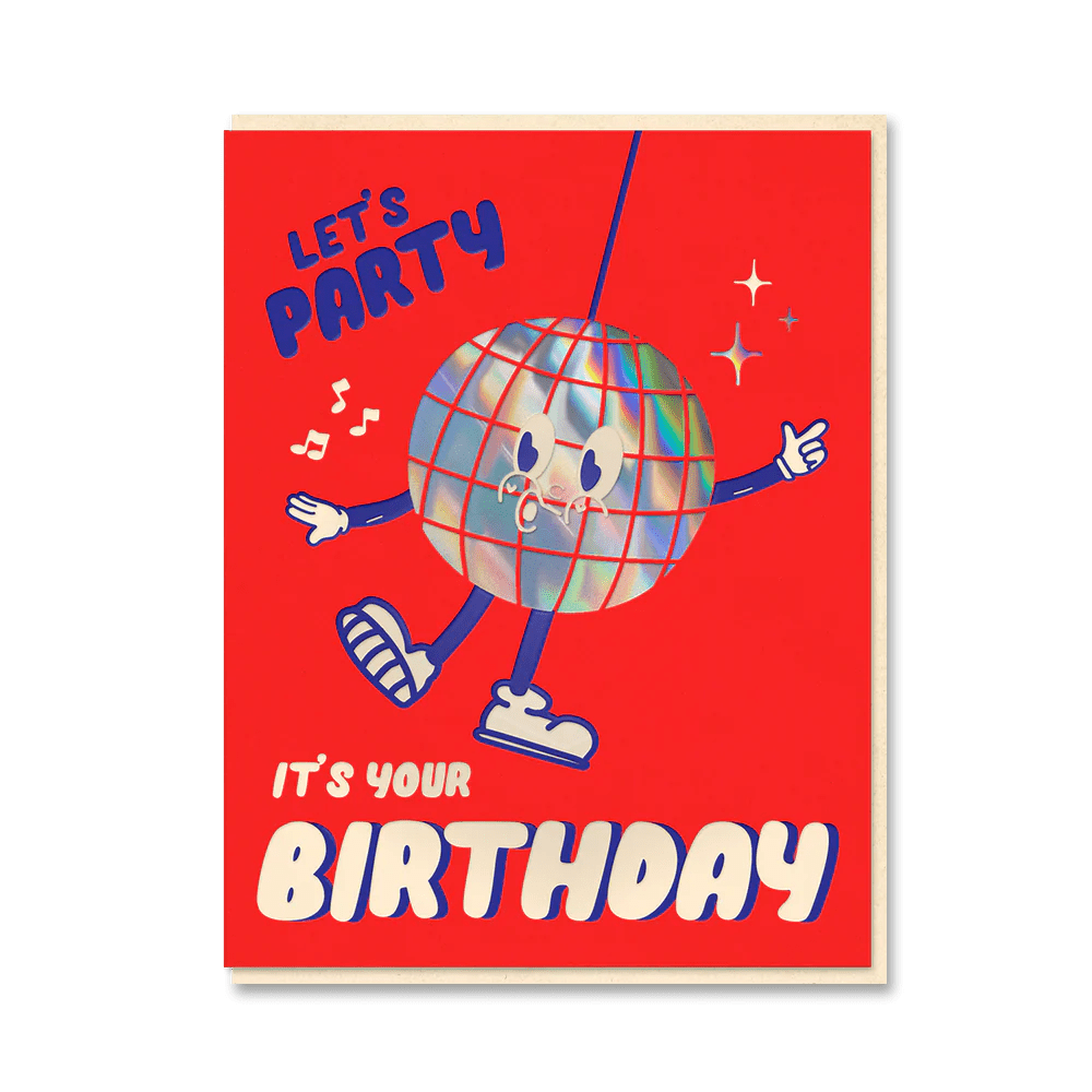 THE TOONIES DISCO BALL | CARD BY 1973 - OTHERLETTERS