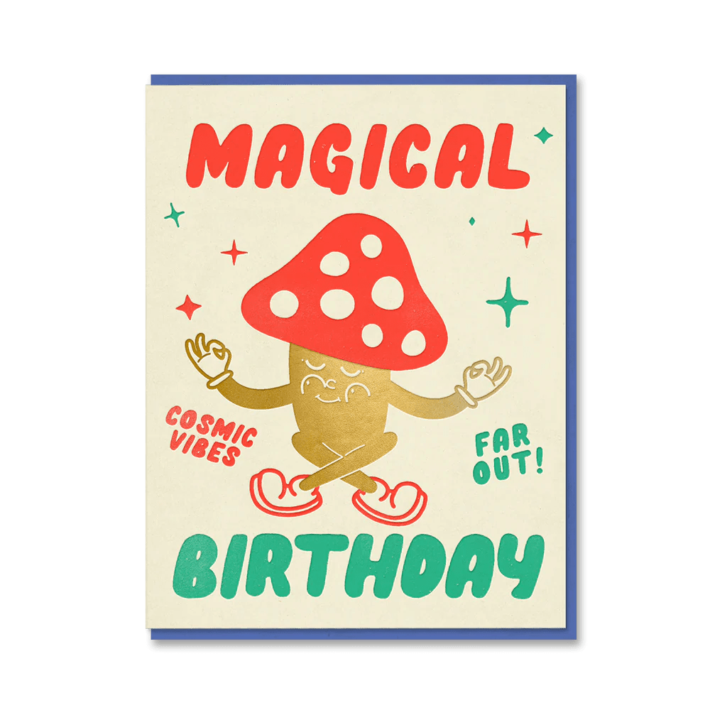 THE TOONIES MUSHROOM | CARD BY 1973 - OTHERLETTERS