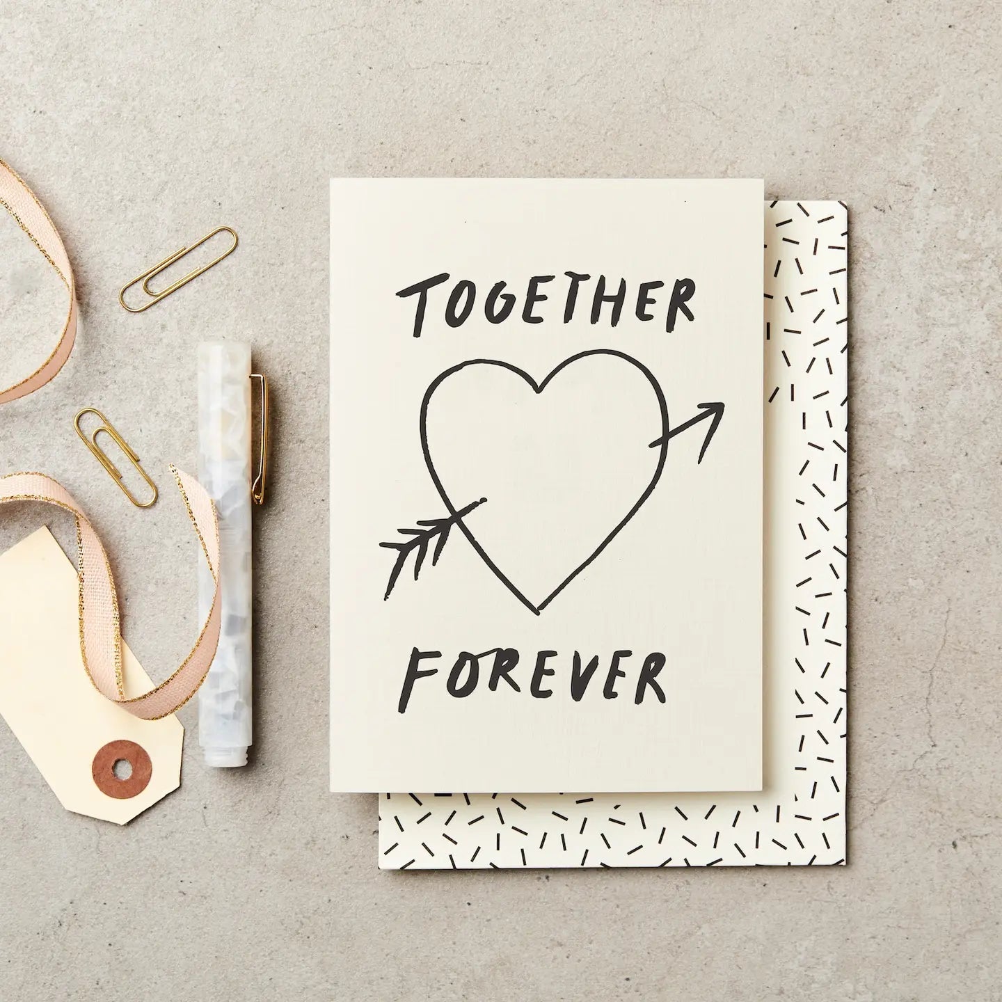 TOGETHER FOREVER | CARD BY KATIE LEAMON - OTHERLETTERS