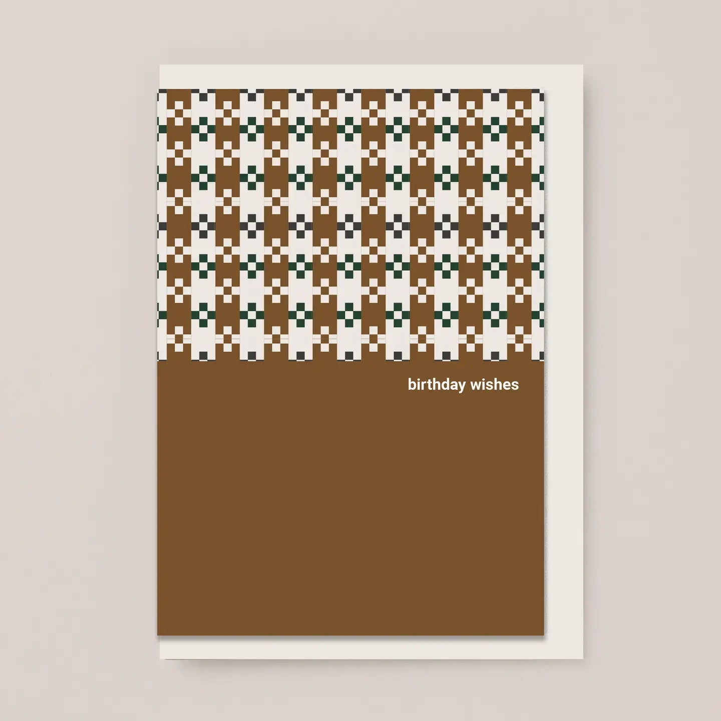 UMBER FLOWER HAPPY BIRTHDAY | CARD BY KINSHIPPED - OTHERLETTERS