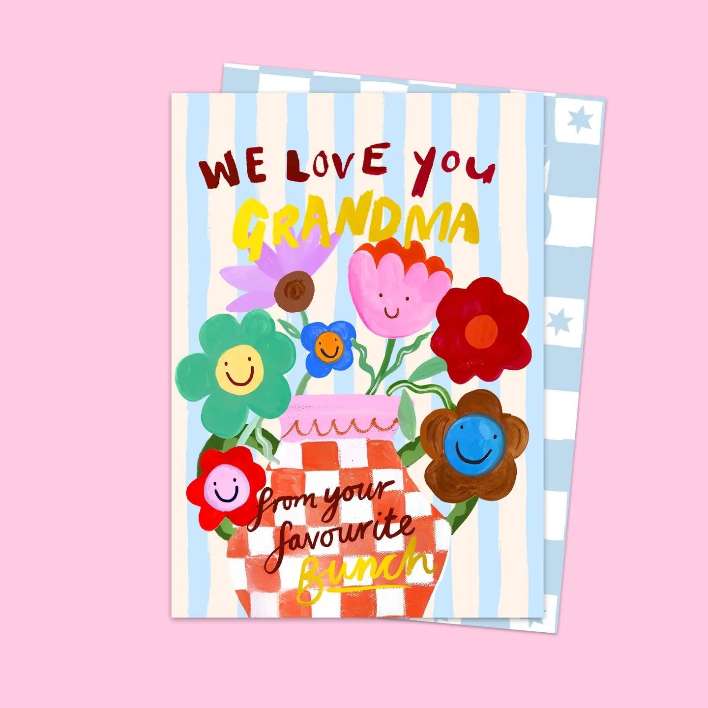 WE LOVE YOU GRANDMA | CARD BY ELEANOR BOWMER - OTHERLETTERS