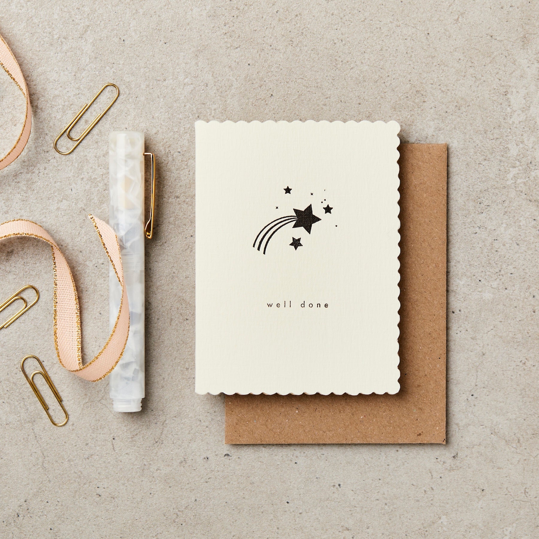 WELL DONE STARS | MINI CARD BY KATIE LEAMON - OTHERLETTERS