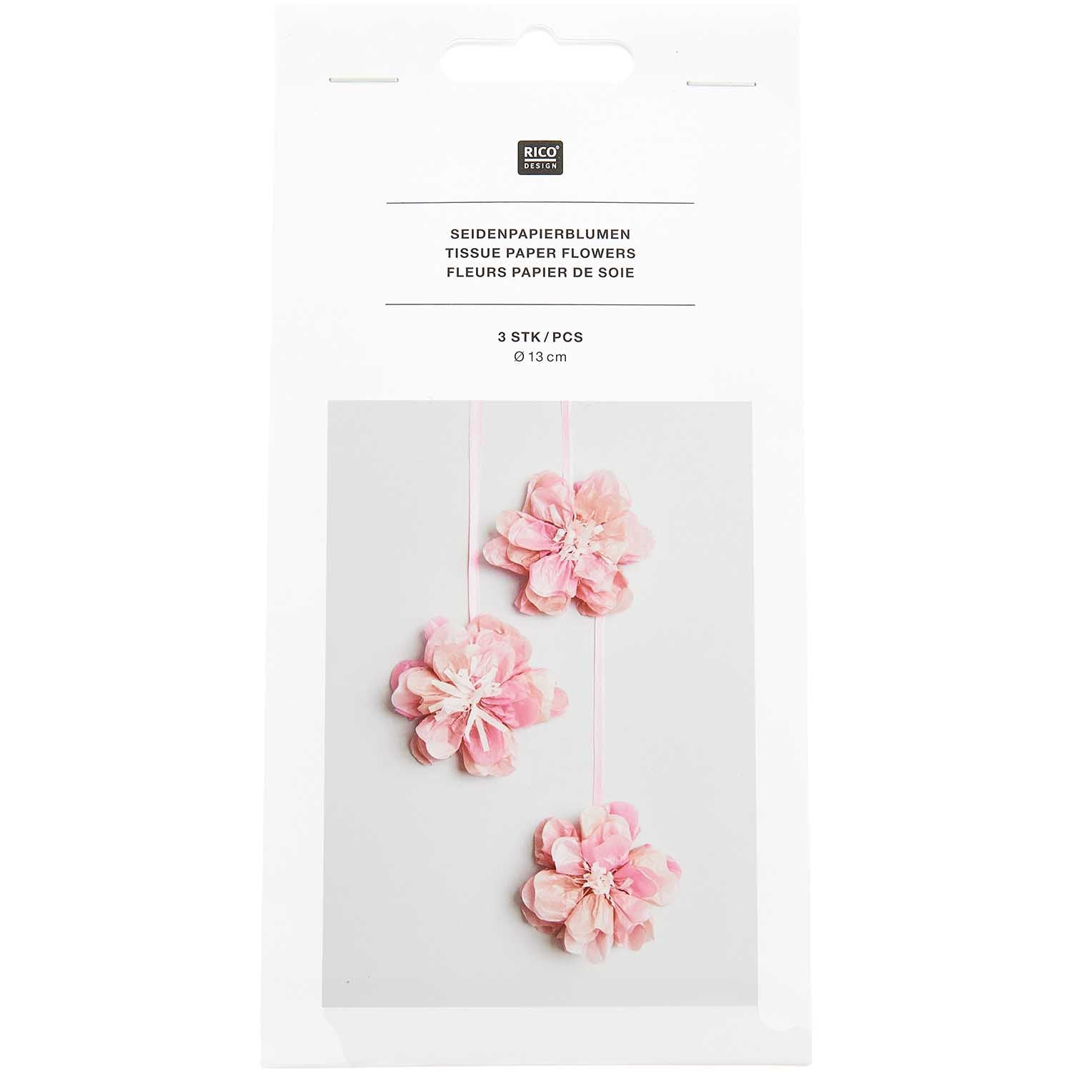 WILD ROSE TISSUE PAPER FLOWERS | 14cm - OTHERLETTERS