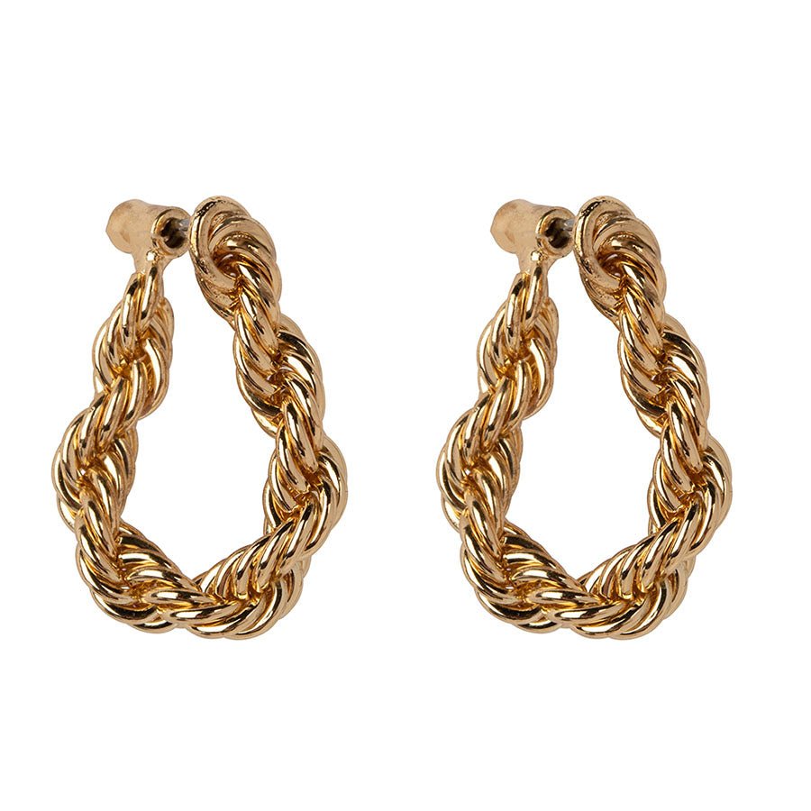 WIRED HOOPS | GOLD - OTHERLETTERS