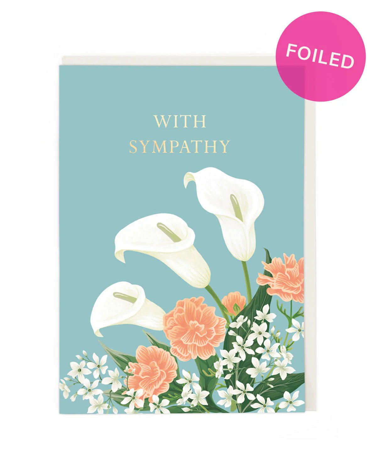WITH SYMPATHY | CARD BY CHARLOTTE DAY - OTHERLETTERS