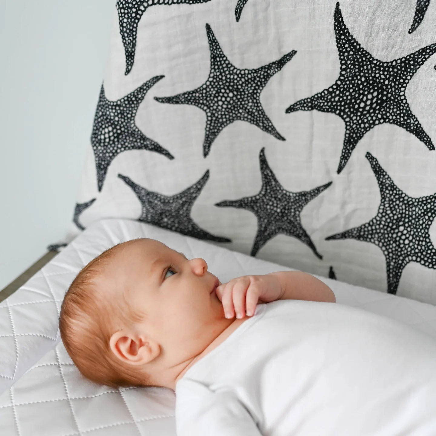 XL STARFISH MUSLIN - for newborn to 4 month old babies | BY ETTA LOVES - OTHERLETTERS