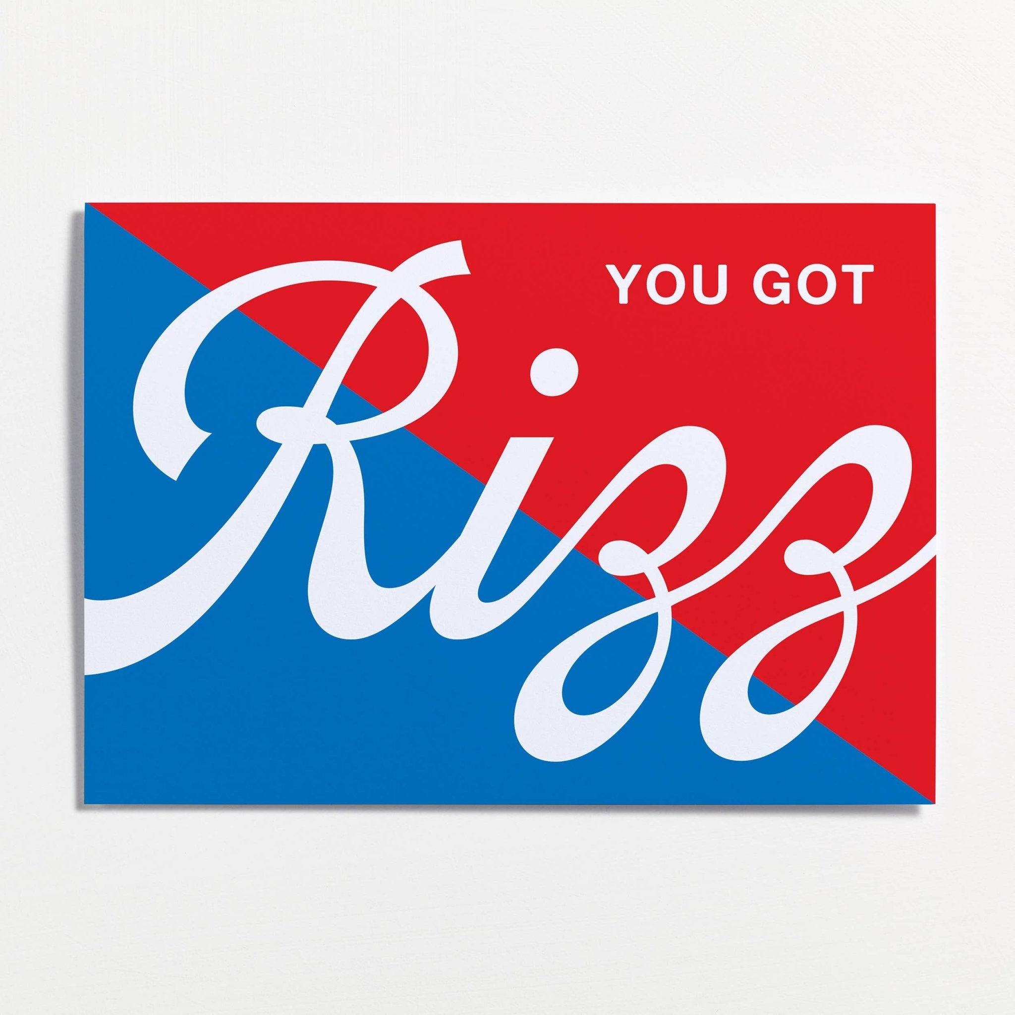 YOU GOT RIZZ | CARD BY CRISPIN FINN - OTHERLETTERS