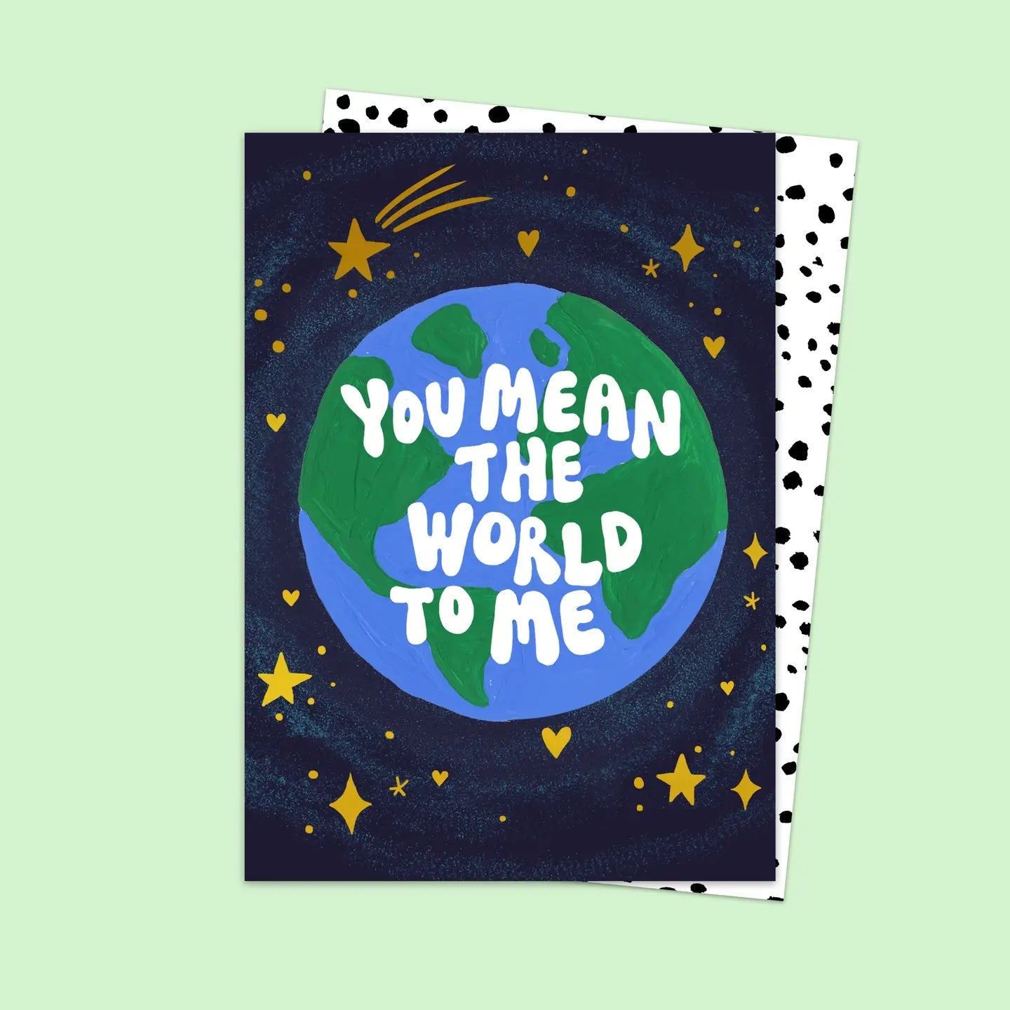 YOU MEAN THE WORLD TO ME | CARD BY ELEANOR BOWMER - OTHERLETTERS