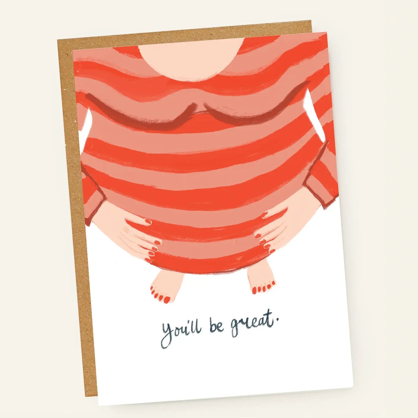 YOU'LL BE GREAT NEW MUM | CARD BY JADE FISHER - OTHERLETTERS