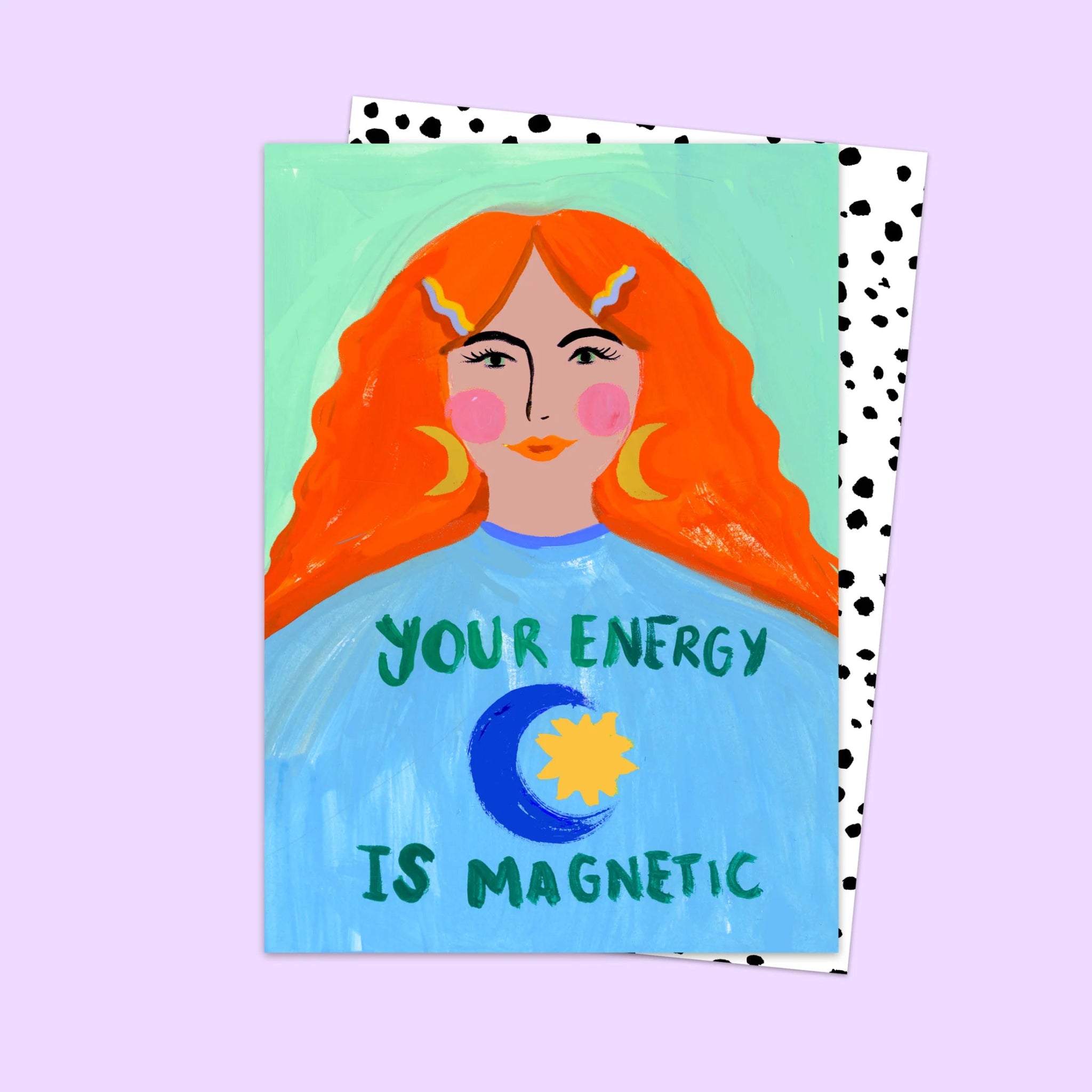 YOUR ENERGY IS MAGNETIC | CARD BY ELEANOR BOWMER - OTHERLETTERS