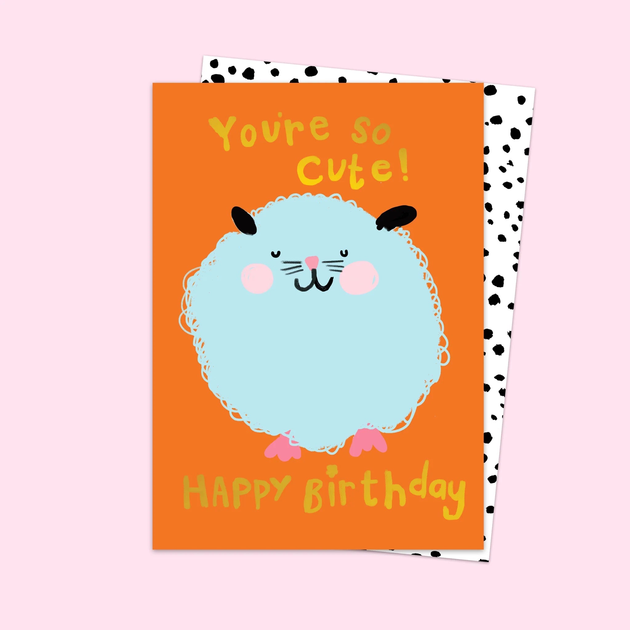 YOU'RE CUTE HAMSTER | CARD BY ELEANOR BOWMER - OTHERLETTERS