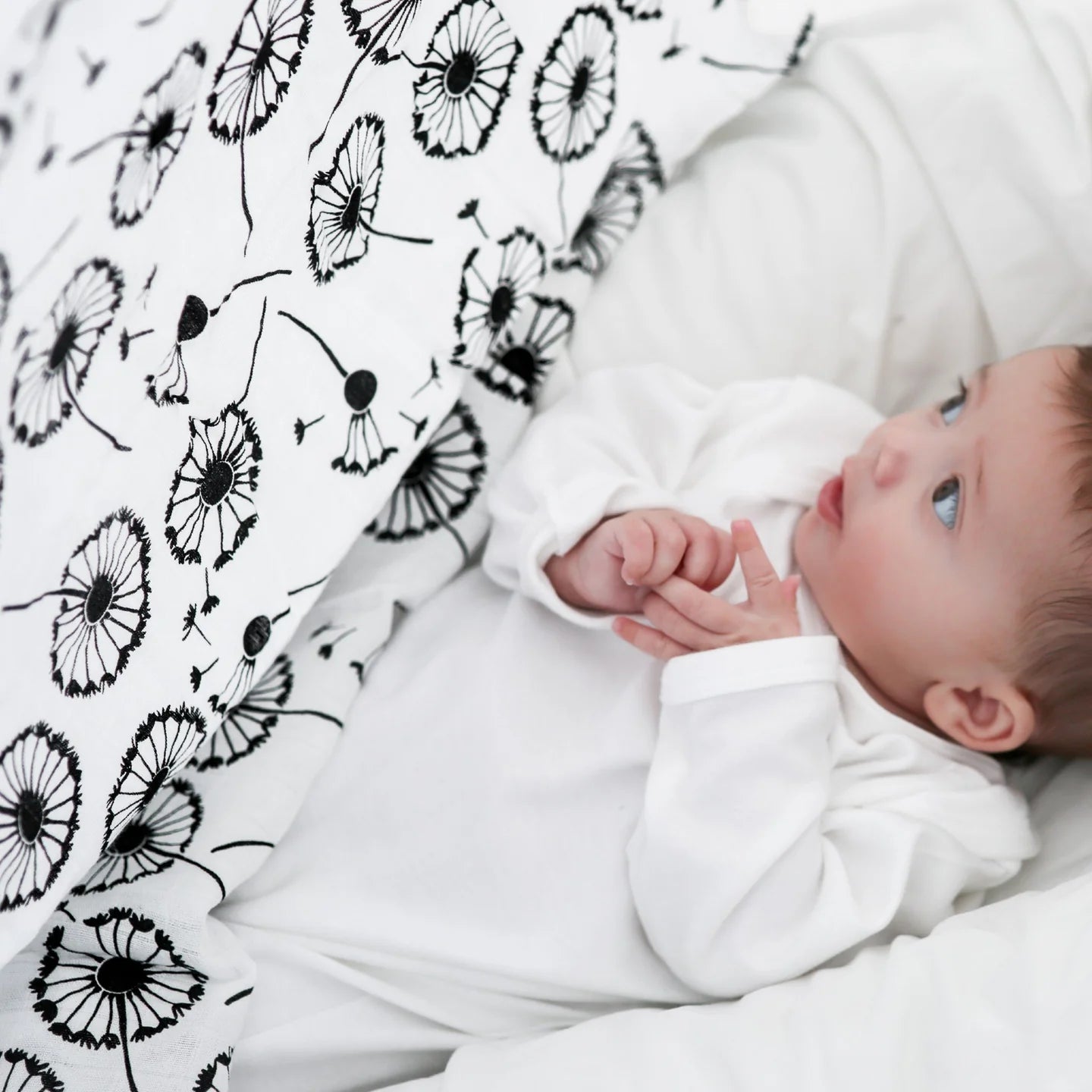XL DANDELION MUSLIN - for newborn to 4 months old babies | BY ETTA LOVES