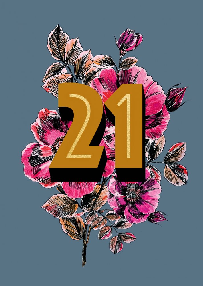 21 FLORAL | CARD BY MAX MADE ME