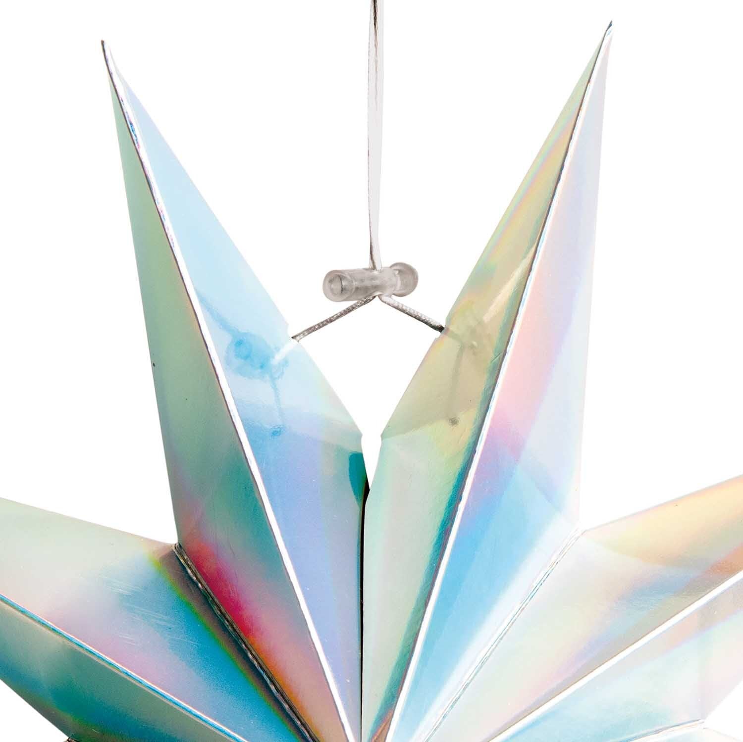 9 POINT PAPER STAR | IRIDESCENT SMALL - OTHERLETTERS