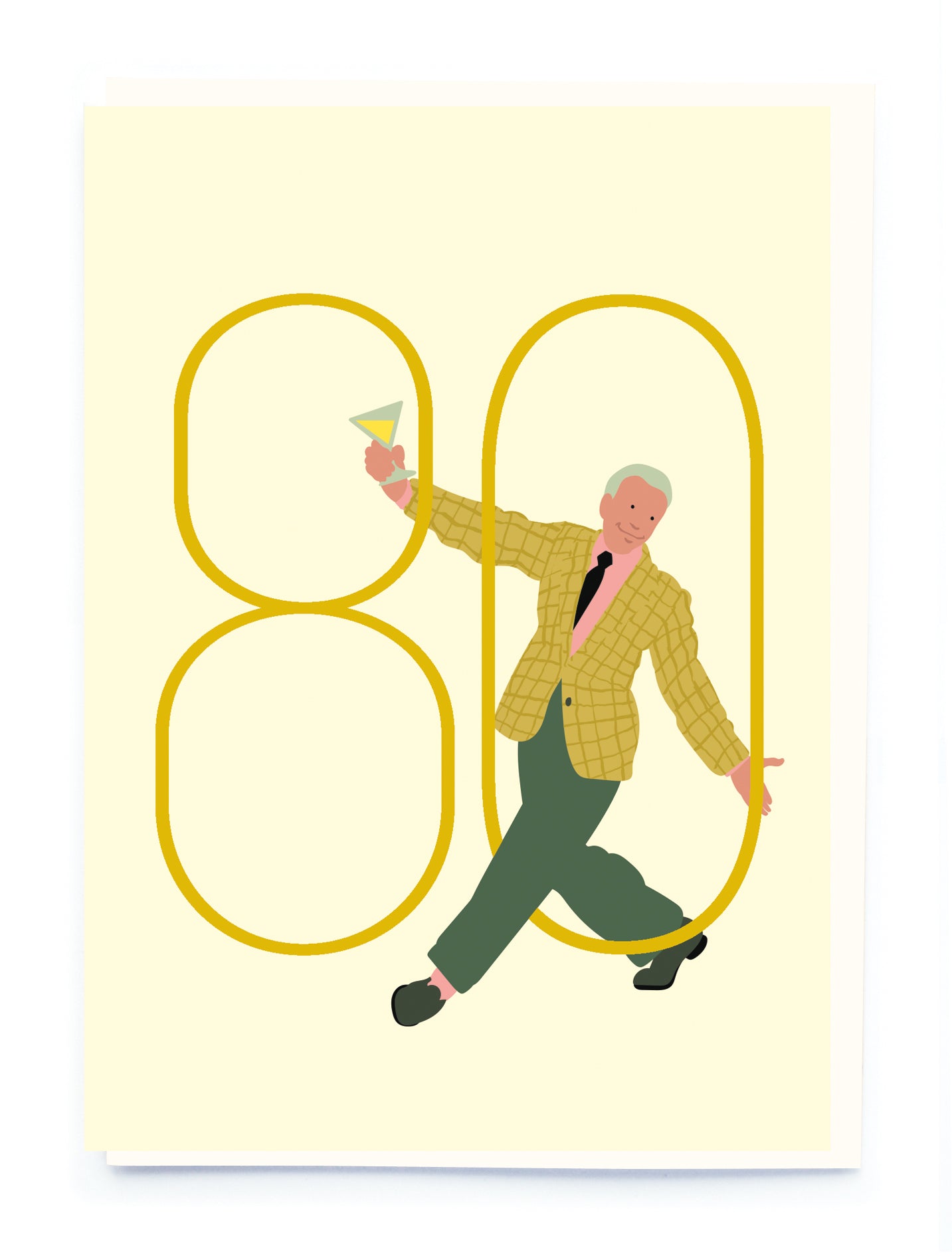 MENS AGE 80 | CARD BY NOI