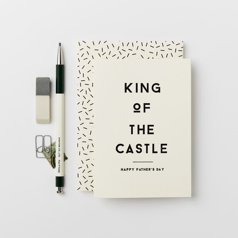 KING OF THE CASTLE | CARD BY KATIE LEAMON