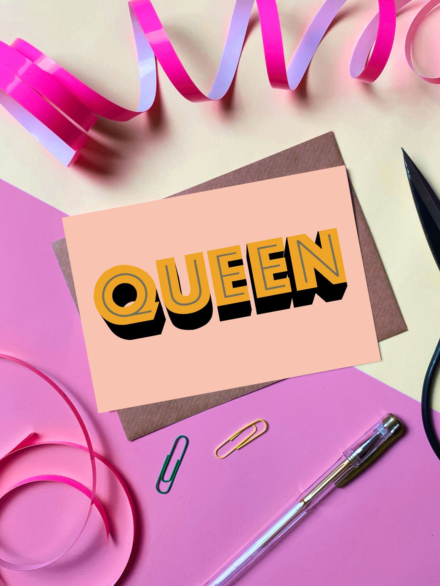 QUEEN | CARD BY MAX MADE ME