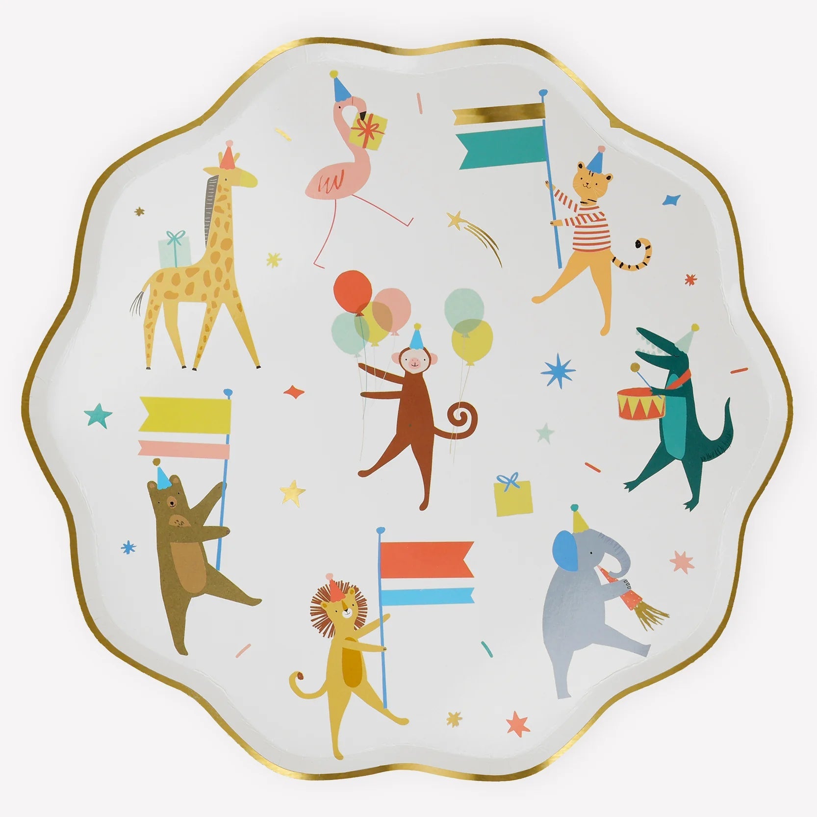 ANIMAL PARADE DINNER PLATES - OTHERLETTERS