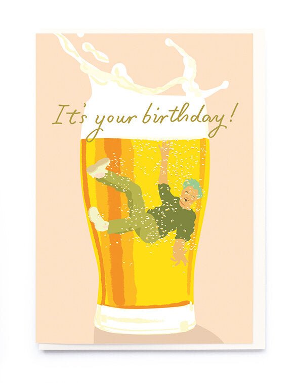 BEER - IT'S YOUR BIRTHDAY | CARD BY NOI - OTHERLETTERS