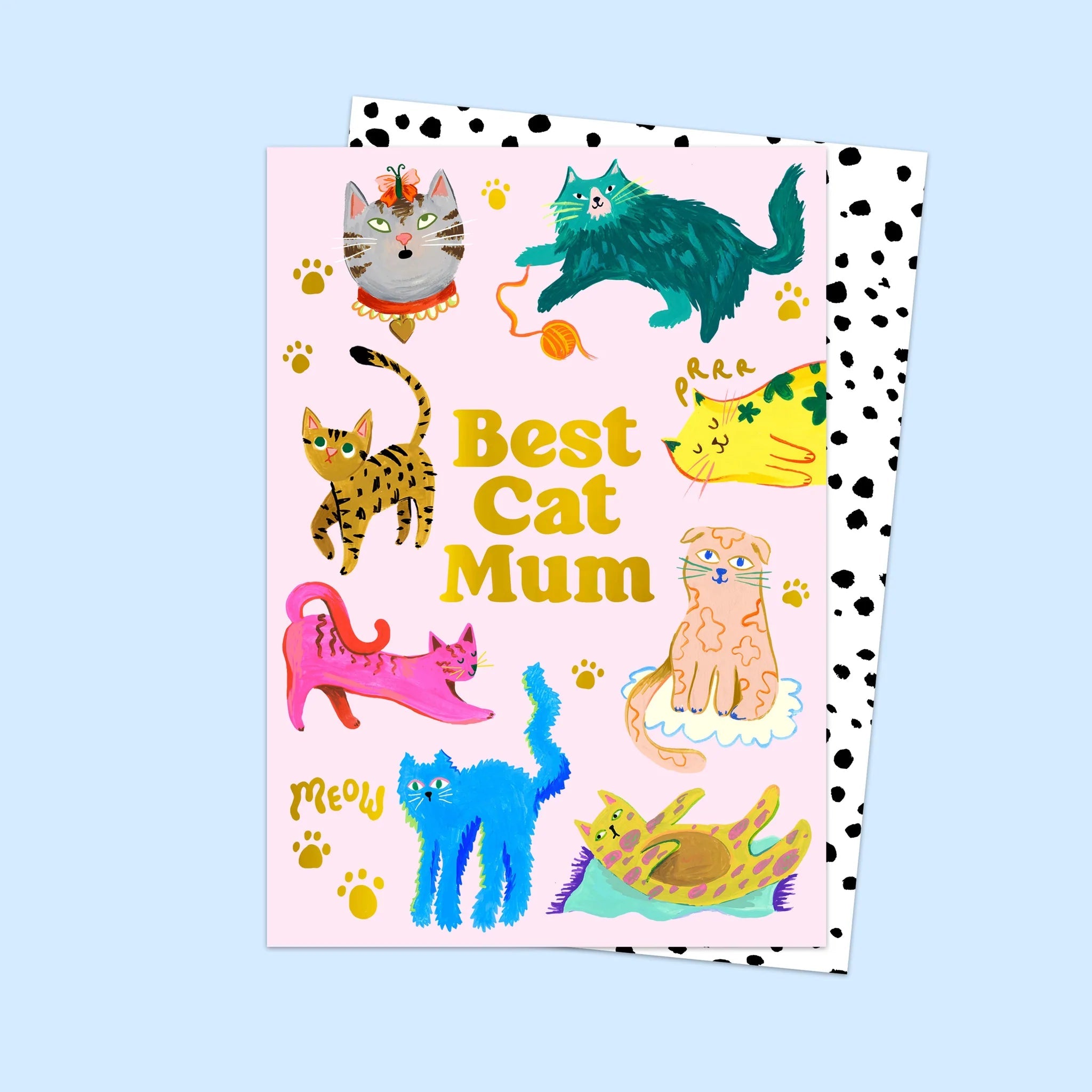 BEST CAT MUM | CARD BY ELEANOR BOWMER - OTHERLETTERS
