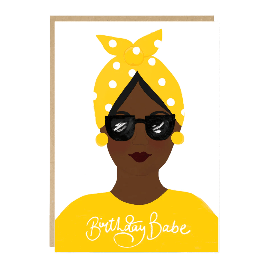 BIRTHDAY BABE | CARD BY JADE FISHER - OTHERLETTERS