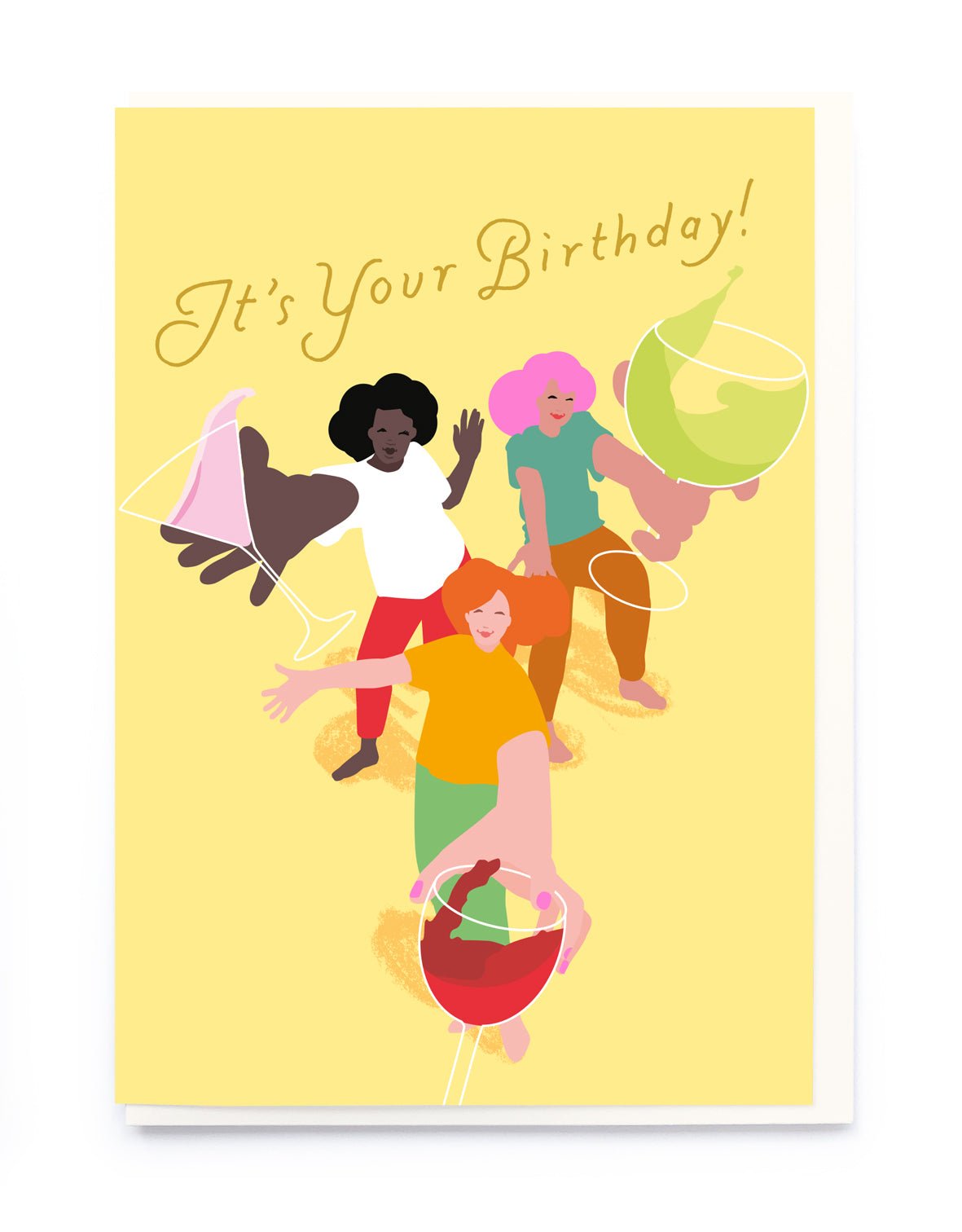 BIRTHDAY CHEERS ON YELLOW | CARD BY NOI - OTHERLETTERS