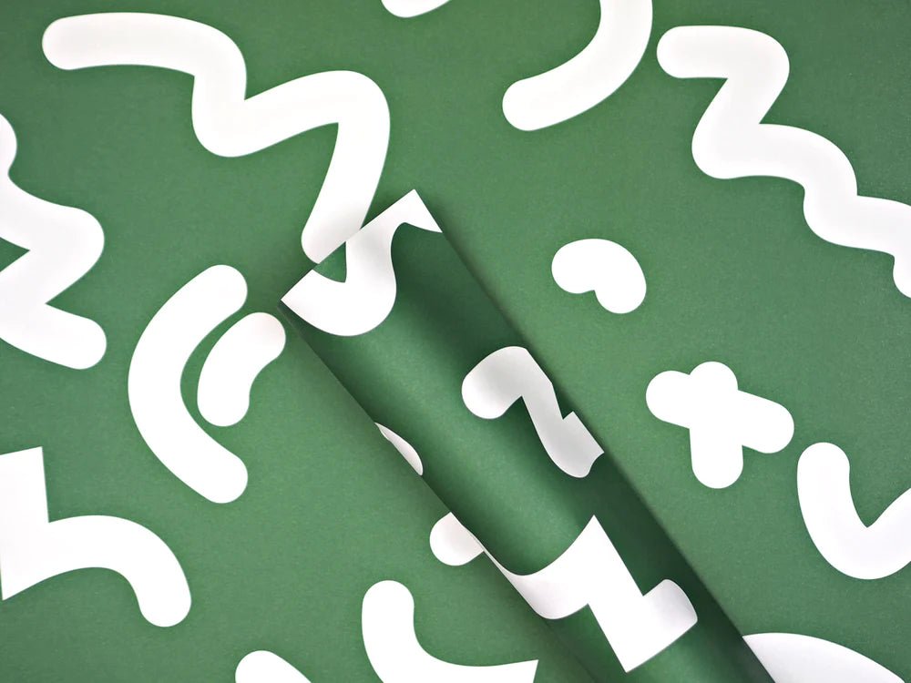 CHRISTMAS SPACE SQUIGGLE WRAP - OTHERLETTERS