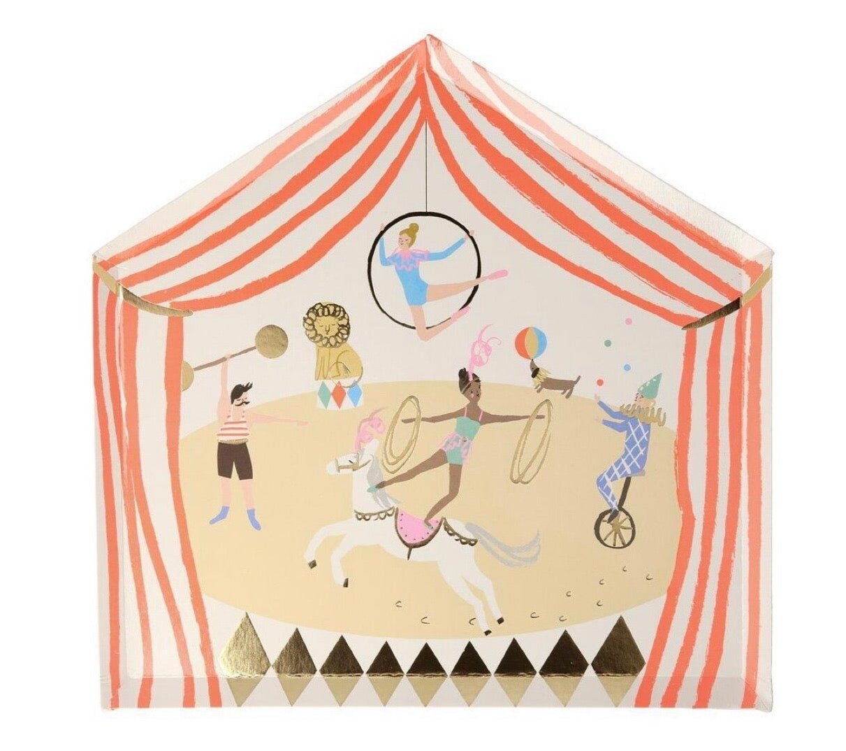 CIRCUS PARADE | PAPER PLATES - OTHERLETTERS