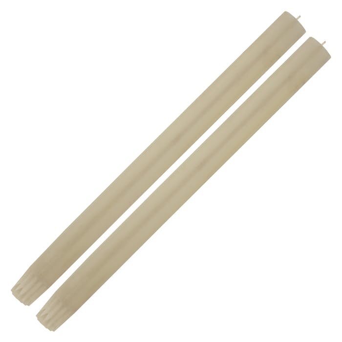 COOL GREY DINING CANDLES (PAIR) - OTHERLETTERS