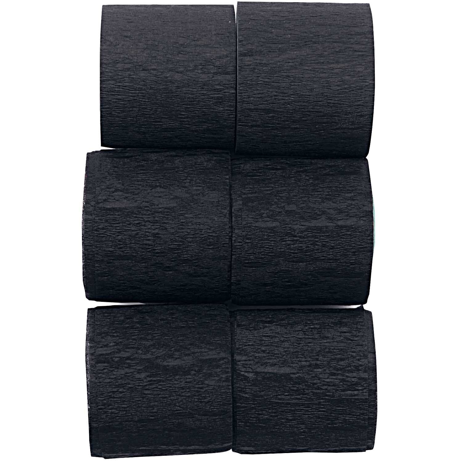 CREPE STREAMERS | BLACK - OTHERLETTERS