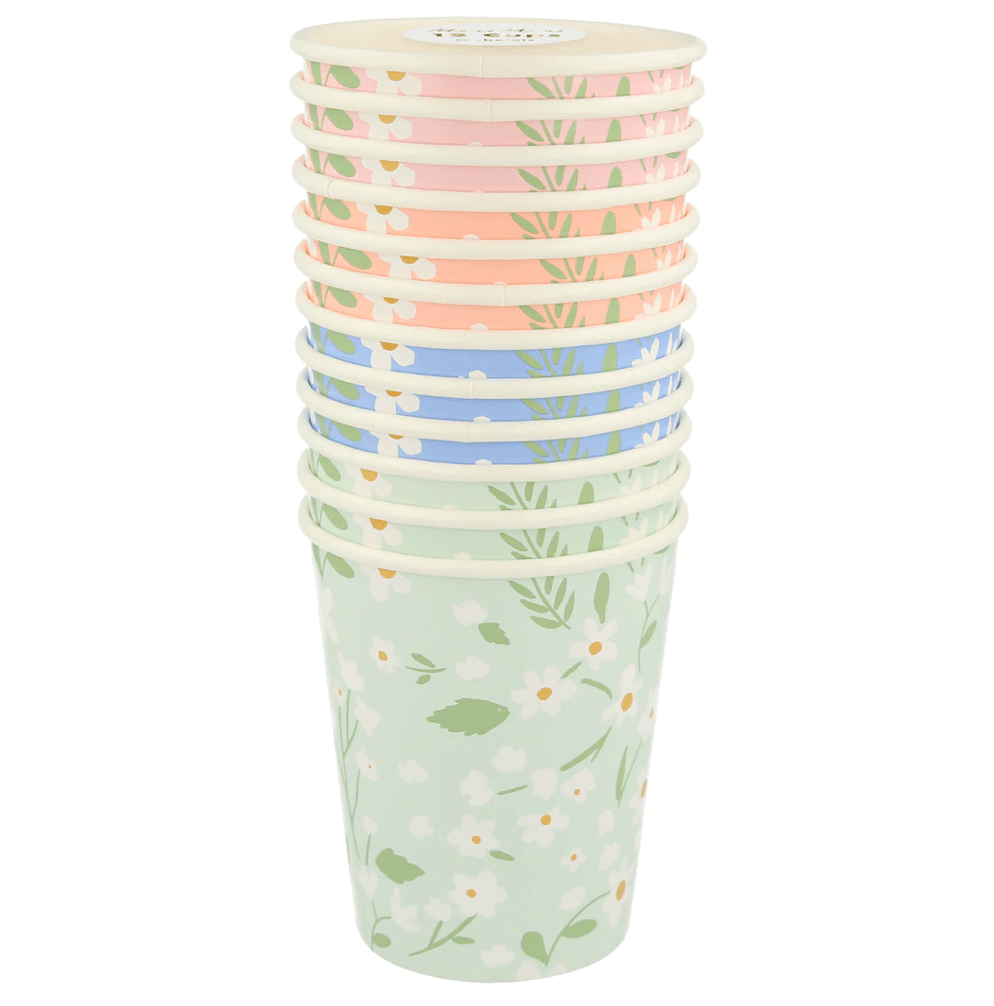 DITSY FLORAL PAPER CUPS - OTHERLETTERS