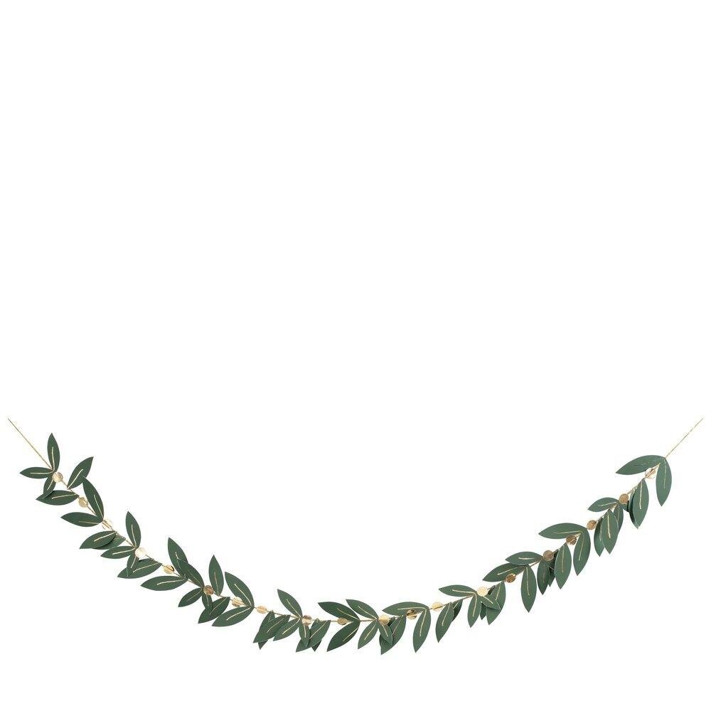 Festive foliage garland for Christmas decoration