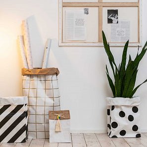 GOLD DOT BLOCK BOTTOM BAG | L - OTHERLETTERS