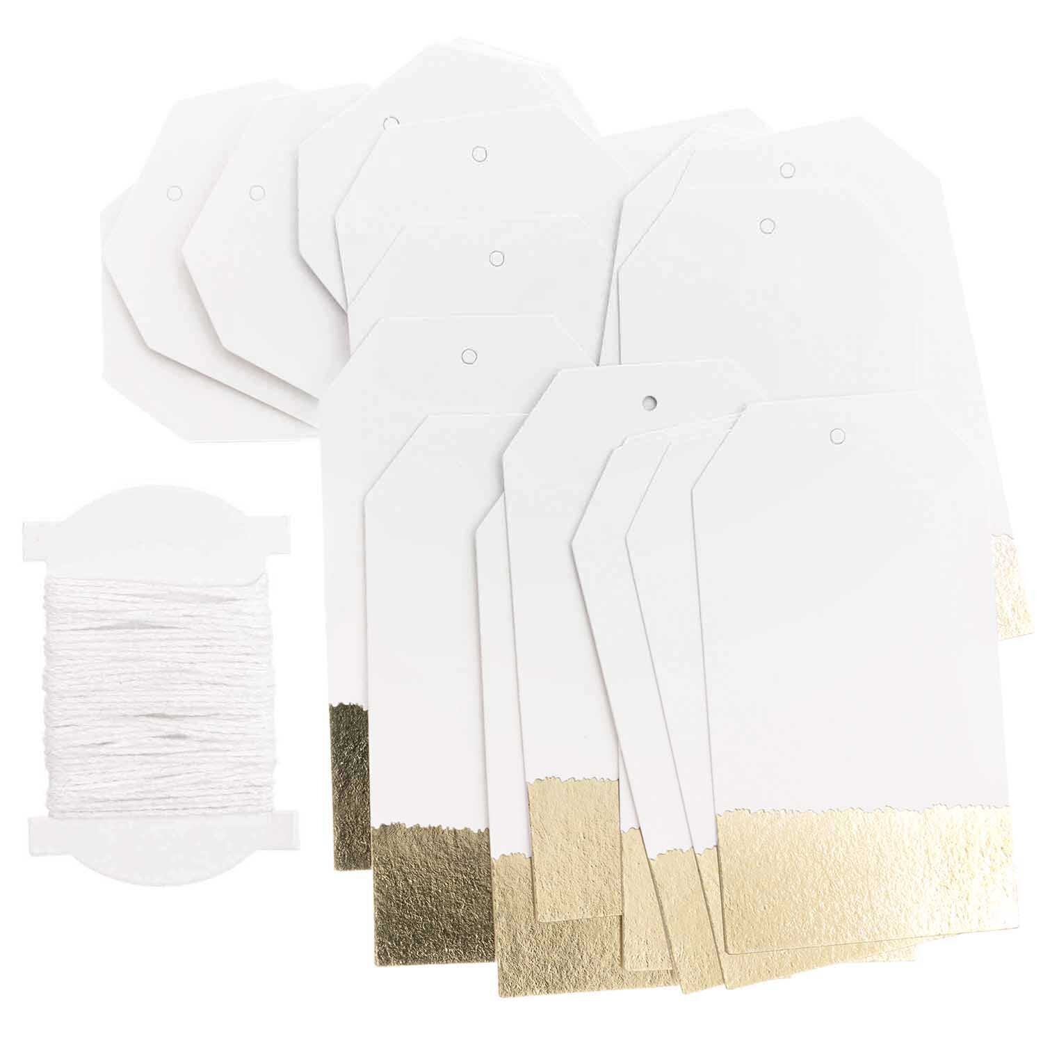 GOLD EDGE GIFT TAGS - OTHERLETTERS