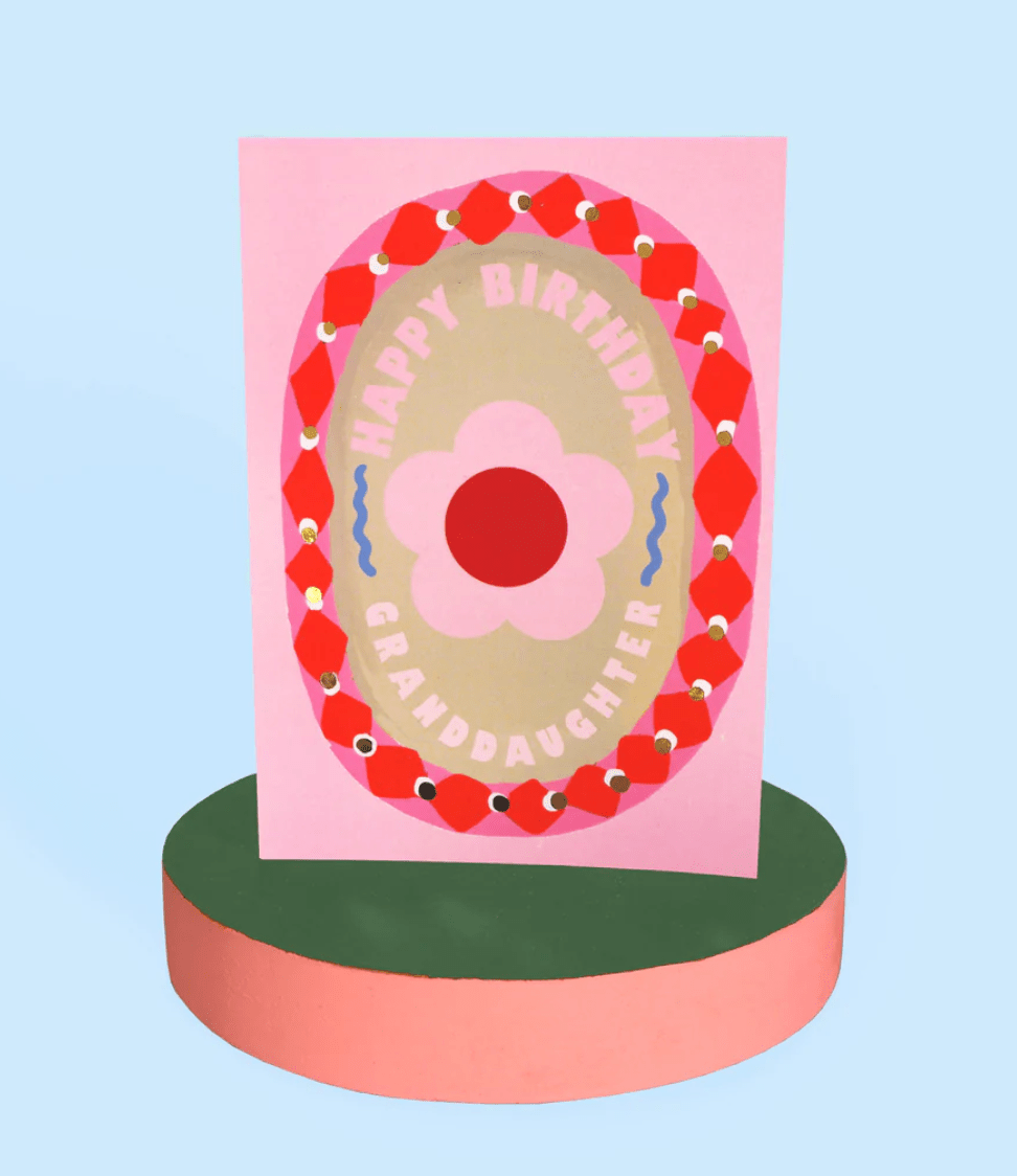 HAPPY BIRTHDAY GRANDDAUGHTER | CARD BY ELEANOR BOWMER - OTHERLETTERS