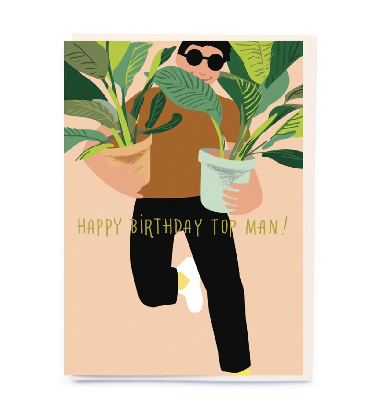 HAPPY BIRTHDAY TOP MAN | CARD - OTHERLETTERS
