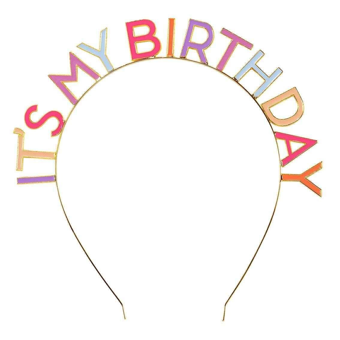 IT'S MY BIRTHDAY HEADBAND | ROSE MIX - OTHERLETTERS