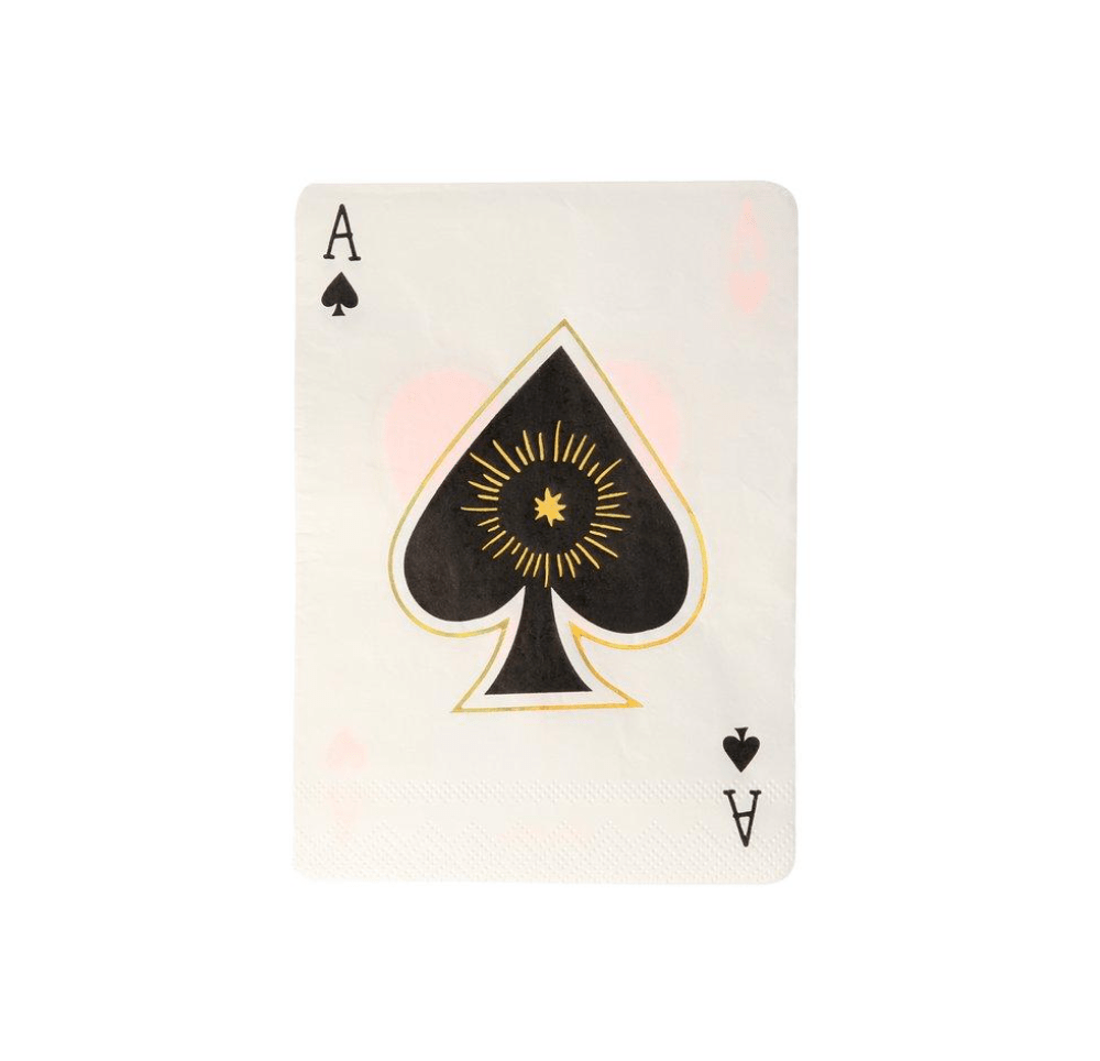 MAGIC ACES NAPKINS - OTHERLETTERS